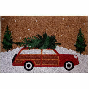 Christmas Woody Mat