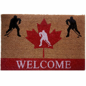 Hockey Welcome Mat