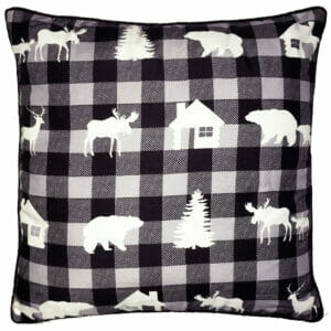 Buffalo Check Grey Pillow