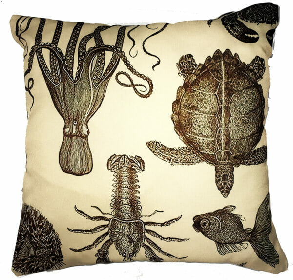 sea life pillow