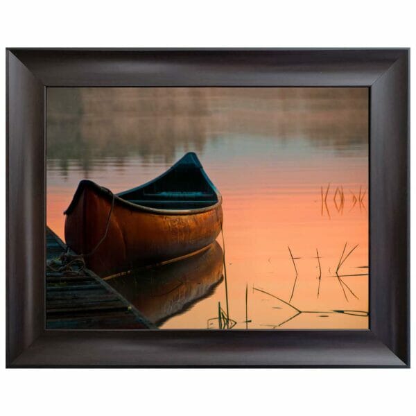 Canoe at Dock Art