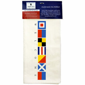 nautical flag towels